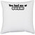 UDNAG White Polyester 'SUSHI | you had me at sushi-a' Pillow Cover [16 Inch X 16 Inch]