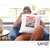 UDNAG White Polyester 'Dog | Dogs never bite me. Just humans' Pillow Cover [16 Inch X 16 Inch]