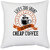 UDNAG White Polyester 'Coffee | Lifes too short to drink cheap coffee' Pillow Cover [16 Inch X 16 Inch]