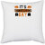 UDNAG White Polyester 'Thanks Giving | It's thanksgiving day' Pillow Cover [16 Inch X 16 Inch]