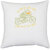 UDNAG White Polyester 'Motorcycle | up with the sun gone with the wind' Pillow Cover [16 Inch X 16 Inch]