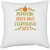 UDNAG White Polyester 'Halloween | pumpkin spice and everything nice' Pillow Cover [16 Inch X 16 Inch]