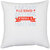 UDNAG White Polyester 'Golf | I never learned anything from a match that I won' Pillow Cover [16 Inch X 16 Inch]