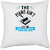 UDNAG White Polyester 'Piano | The piano aint got no wrong notes 02' Pillow Cover [16 Inch X 16 Inch]