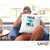 UDNAG White Polyester 'swimming | If you are going through hell keep going' Pillow Cover [16 Inch X 16 Inch]