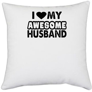                       UDNAG White Polyester 'Irish | irish hooligan' Pillow Cover [16 Inch X 16 Inch]                                              
