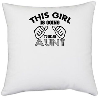                       UDNAG White Polyester 'Death | Death Skull1' Pillow Cover [16 Inch X 16 Inch]                                              