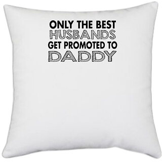                       UDNAG White Polyester 'Beer | this girl needs a beer' Pillow Cover [16 Inch X 16 Inch]                                              