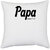 UDNAG White Polyester 'Grandma | this lady is going to be a grandma' Pillow Cover [16 Inch X 16 Inch]