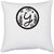 UDNAG White Polyester 'Christmass | Christmas Monogram Alphabet Y' Pillow Cover [16 Inch X 16 Inch]