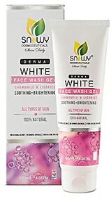 Snowy White Face Wash Gel With Chamomile and Licorice for Skin Brightening -120ml