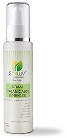 Snowy cosmeceuticals Derma Organic Aloe Soothing Gel for acne treatment and skin brightening (120ML)