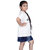 Kid Kupboard | Pure Cotton | Half-Sleeves | Girl's | White | Solid | T-Shirt | Round Neck