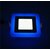 Roshni (3+3) 6 Watt LED Side Blue (3W) and White (3W) Square Surface Panel Light Pack Of 1