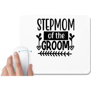 UDNAG White Mousepad 'Stepmom | Stepmom of the' for Computer / PC / Laptop [230 x 200 x 5mm]