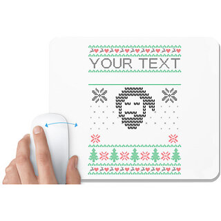                       UDNAG White Mousepad 'Illustration | Template 1' for Computer / PC / Laptop [230 x 200 x 5mm]                                              
