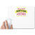 UDNAG White Mousepad 'Thanks Giving | Greed grabs, Gratitude receives 2' for Computer / PC / Laptop [230 x 200 x 5mm]