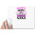 UDNAG White Mousepad 'Grand Father | happy mothers day to my lovely nana' for Computer / PC / Laptop [230 x 200 x 5mm]