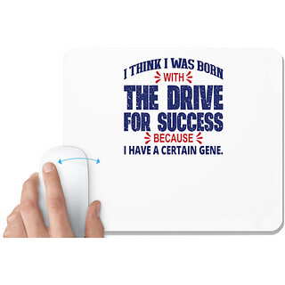                      UDNAG White Mousepad 'Driver | Donalt Trump' for Computer / PC / Laptop [230 x 200 x 5mm]                                              