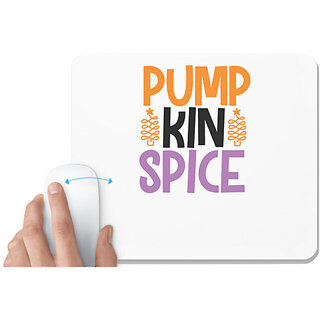                       UDNAG White Mousepad 'Halloween | pumpkin' for Computer / PC / Laptop [230 x 200 x 5mm]                                              