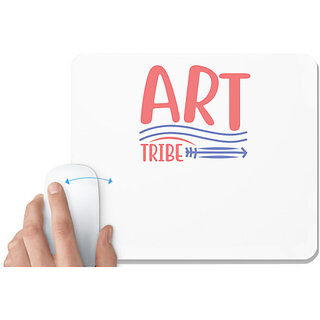                       UDNAG White Mousepad 'Student teacher | ART TRIBE' for Computer / PC / Laptop [230 x 200 x 5mm]                                              