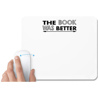                       UDNAG White Mousepad 'Husband | world is okayest husband,f' for Computer / PC / Laptop [230 x 200 x 5mm]                                              