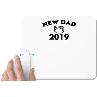                      UDNAG White Mousepad 'Husband | this girl loves her husband' for Computer / PC / Laptop [230 x 200 x 5mm]                                              