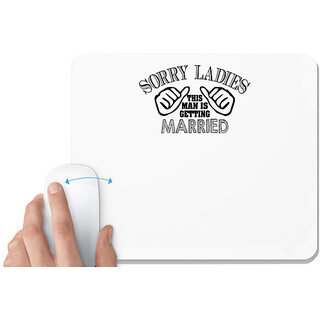                       UDNAG White Mousepad 'Winner | winner' for Computer / PC / Laptop [230 x 200 x 5mm]                                              