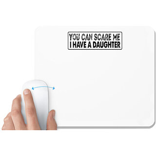                       UDNAG White Mousepad 'Wild | Wild and free' for Computer / PC / Laptop [230 x 200 x 5mm]                                              