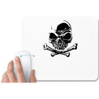                       UDNAG White Mousepad 'Baby | She is more precious than jewels' for Computer / PC / Laptop [230 x 200 x 5mm]                                              