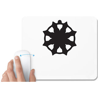                       UDNAG White Mousepad 'Christmass | Christmas Bauble 47' for Computer / PC / Laptop [230 x 200 x 5mm]                                              