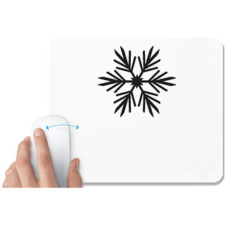                       UDNAG White Mousepad 'Christmass | Christmas Elements6' for Computer / PC / Laptop [230 x 200 x 5mm]                                              