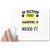 UDNAG White Mousepad 'Wine | In victory you deserve Champagne in defeat' for Computer / PC / Laptop [230 x 200 x 5mm]