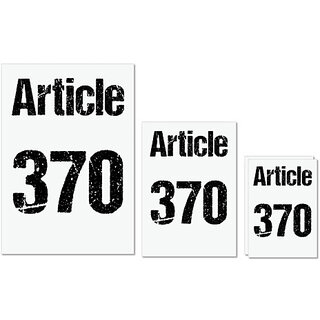 UDNAG Untearable Waterproof Stickers 155GSM 'Jammu & Kashmir | Article 370' A4 x 1pc, A5 x 1pc & A6 x 2pc UDNAG Untearable Waterproof Stickers 155GSM 'Jammu & Kashmir | Article 370' A4 x 1pc, A5 x 1pc & A6 x 2pc