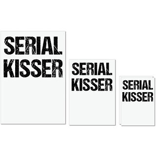 UDNAG Untearable Waterproof Stickers 155GSM 'Kiss | Serial Kisser' A4 x 1pc, A5 x 1pc & A6 x 2pc UDNAG Untearable Waterproof Stickers 155GSM 'Kiss | Serial Kisser' A4 x 1pc, A5 x 1pc & A6 x 2pc