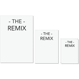 UDNAG Untearable Waterproof Stickers 155GSM 'The Remix' A4 x 1pc, A5 x 1pc & A6 x 2pc UDNAG Untearable Waterproof Stickers 155GSM 'The Remix' A4 x 1pc, A5 x 1pc & A6 x 2pc