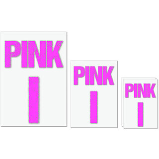                       UDNAG Untearable Waterproof Stickers 155GSM 'Navratri | Pink' A4 x 1pc, A5 x 1pc & A6 x 2pc                                              