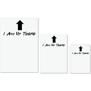 UDNAG Untearable Waterproof Stickers 155GSM 'I am up there' A4 x 1pc, A5 x 1pc & A6 x 2pc UDNAG Untearable Waterproof Stickers 155GSM 'I am up there' A4 x 1pc, A5 x 1pc & A6 x 2pc