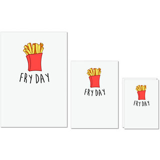 UDNAG Untearable Waterproof Stickers 155GSM 'Franky Friday' A4 x 1pc, A5 x 1pc & A6 x 2pc UDNAG Untearable Waterproof Stickers 155GSM 'Franky Friday' A4 x 1pc, A5 x 1pc & A6 x 2pc