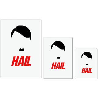 UDNAG Untearable Waterproof Stickers 155GSM 'Hit*er | Hail' A4 x 1pc, A5 x 1pc & A6 x 2pc UDNAG Untearable Waterproof Stickers 155GSM 'Hit*er | Hail' A4 x 1pc, A5 x 1pc & A6 x 2pc