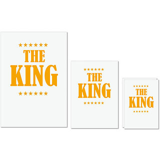 UDNAG Untearable Waterproof Stickers 155GSM 'Couple | A King' A4 x 1pc, A5 x 1pc & A6 x 2pc UDNAG Untearable Waterproof Stickers 155GSM 'Couple | A King' A4 x 1pc, A5 x 1pc & A6 x 2pc