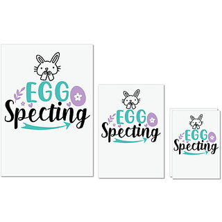 UDNAG Untearable Waterproof Stickers 155GSM 'Easter | Rabbit egg specting' A4 x 1pc, A5 x 1pc & A6 x 2pc UDNAG Untearable Waterproof Stickers 155GSM 'Easter | Rabbit egg specting' A4 x 1pc, A5 x 1pc & A6 x 2pc