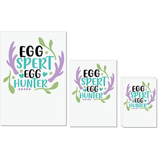 UDNAG Untearable Waterproof Stickers 155GSM 'Easter | eggspert egg hunter' A4 x 1pc, A5 x 1pc & A6 x 2pc UDNAG Untearable Waterproof Stickers 155GSM 'Easter | eggspert egg hunter' A4 x 1pc, A5 x 1pc & A6 x 2pc