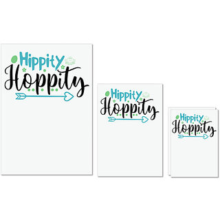 UDNAG Untearable Waterproof Stickers 155GSM 'hippity hoppity' A4 x 1pc, A5 x 1pc & A6 x 2pc UDNAG Untearable Waterproof Stickers 155GSM 'hippity hoppity' A4 x 1pc, A5 x 1pc & A6 x 2pc