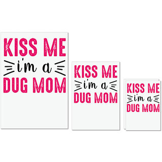 UDNAG Untearable Waterproof Stickers 155GSM 'Mother | Kiss me' A4 x 1pc, A5 x 1pc & A6 x 2pc UDNAG Untearable Waterproof Stickers 155GSM 'Mother | Kiss me' A4 x 1pc, A5 x 1pc & A6 x 2pc
