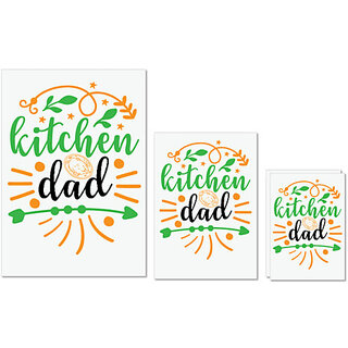 UDNAG Untearable Waterproof Stickers 155GSM 'Kitchen dad' A4 x 1pc, A5 x 1pc & A6 x 2pc UDNAG Untearable Waterproof Stickers 155GSM 'Kitchen dad' A4 x 1pc, A5 x 1pc & A6 x 2pc