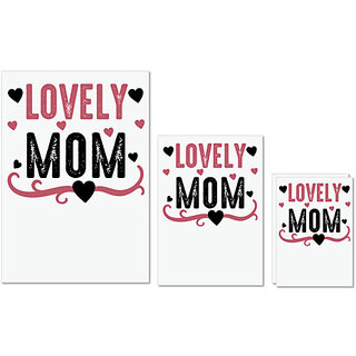 UDNAG Untearable Waterproof Stickers 155GSM 'LOVELY MOM' A4 x 1pc, A5 x 1pc & A6 x 2pc UDNAG Untearable Waterproof Stickers 155GSM 'LOVELY MOM' A4 x 1pc, A5 x 1pc & A6 x 2pc