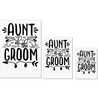 UDNAG Untearable Waterproof Stickers 155GSM 'Aunty | Aunt of the' A4 x 1pc, A5 x 1pc & A6 x 2pc UDNAG Untearable Waterproof Stickers 155GSM 'Aunty | Aunt of the' A4 x 1pc, A5 x 1pc & A6 x 2pc