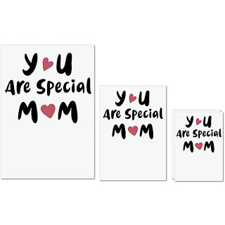UDNAG Untearable Waterproof Stickers 155GSM 'Mother | YOU ARE SPECIAL MOM' A4 x 1pc, A5 x 1pc & A6 x 2pc UDNAG Untearable Waterproof Stickers 155GSM 'Mother | YOU ARE SPECIAL MOM' A4 x 1pc, A5 x 1pc & A6 x 2pc