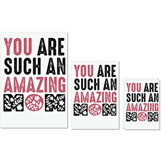 UDNAG Untearable Waterproof Stickers 155GSM 'Mom | YOU ARE SUCH AN AMAZING MOM' A4 x 1pc, A5 x 1pc & A6 x 2pc UDNAG Untearable Waterproof Stickers 155GSM 'Mom | YOU ARE SUCH AN AMAZING MOM' A4 x 1pc, A5 x 1pc & A6 x 2pc